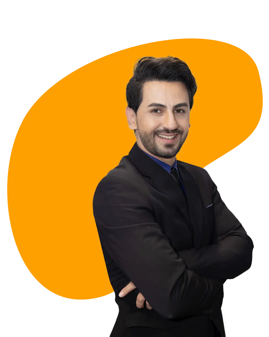 Delicious food and product bottle